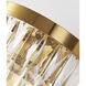 Canada LED 8 inch Satin Brass Wall Sconce Wall Light